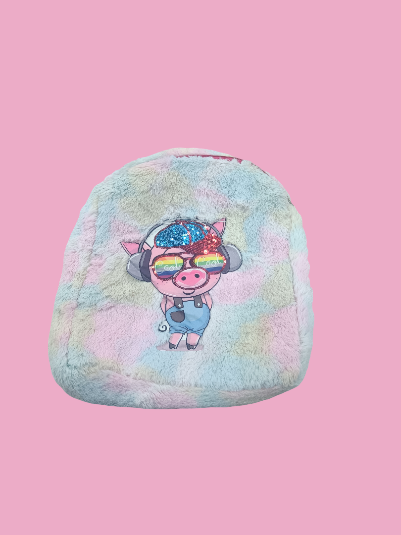 Soft Fluffy School Bag