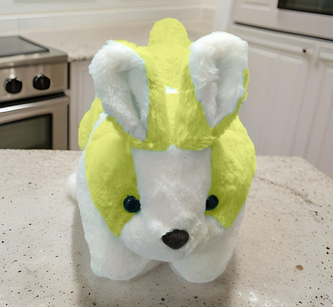Soft rabbit teddy
