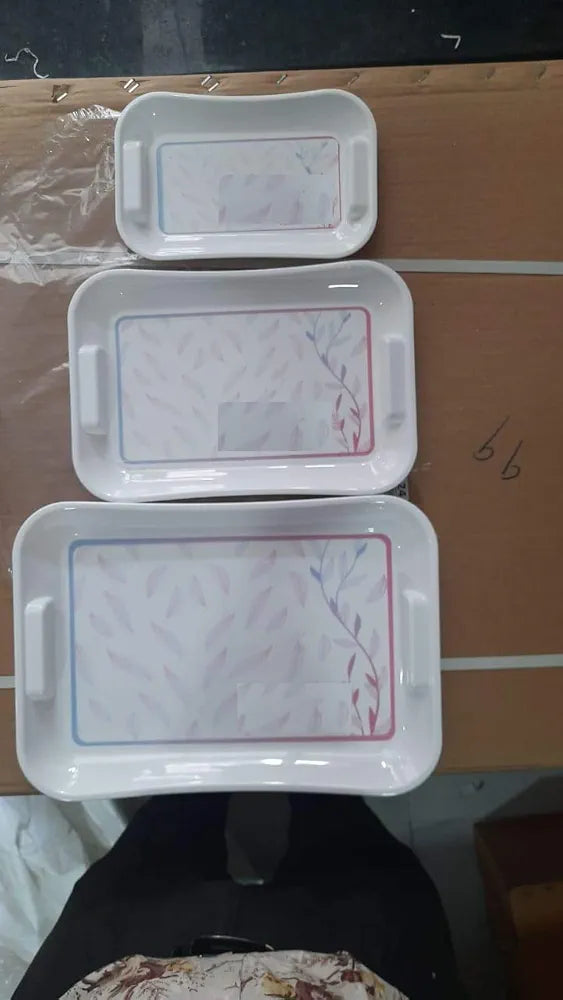 3Peice Tray Set
