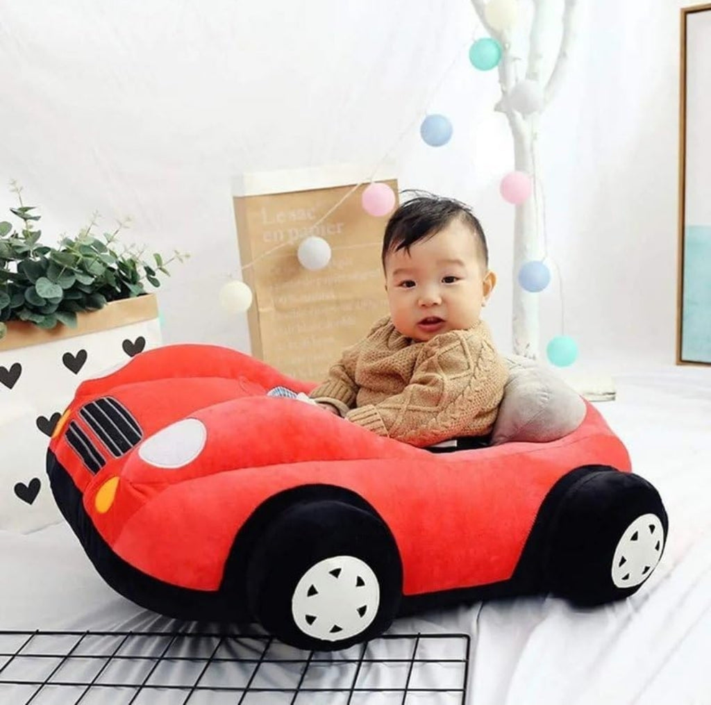 Red car sofa