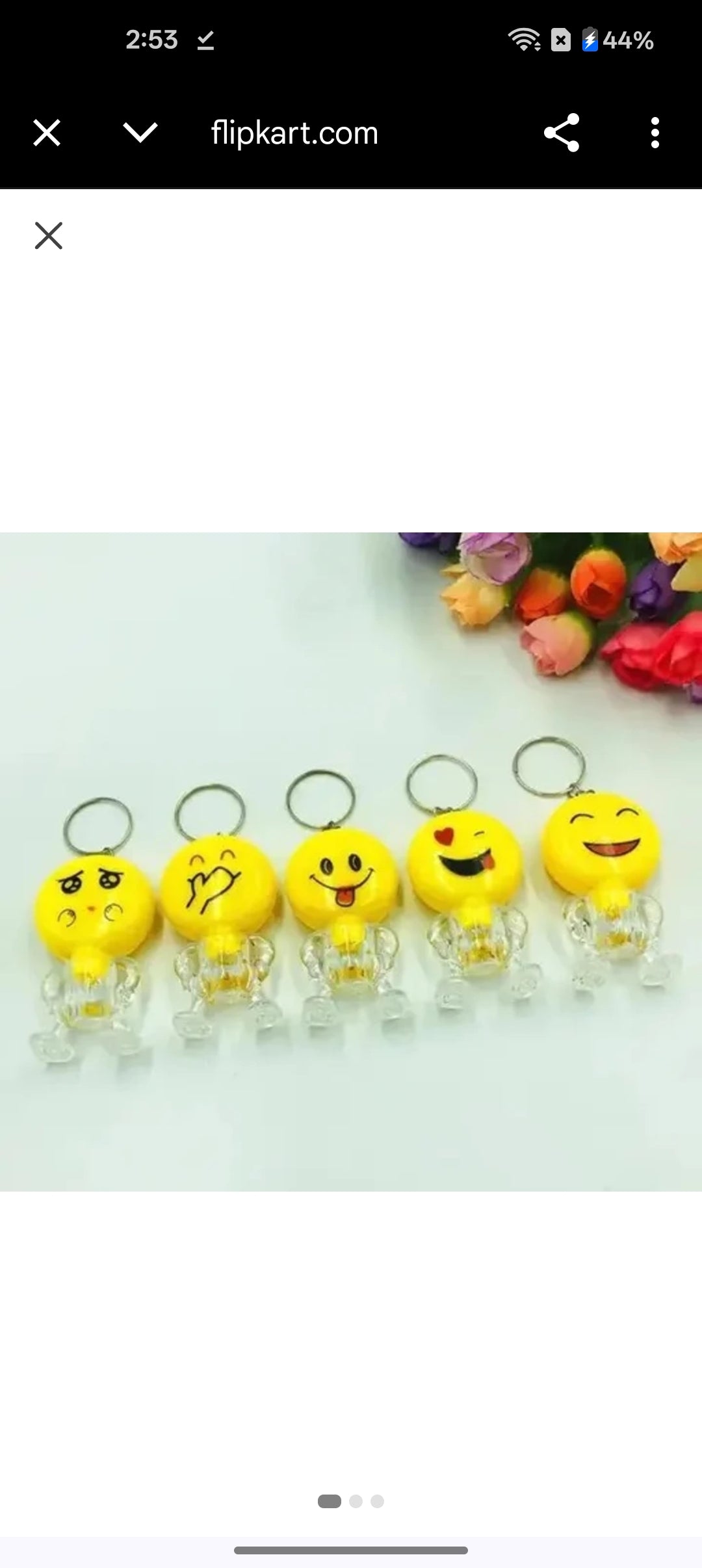 Happy Emoji Keychain
