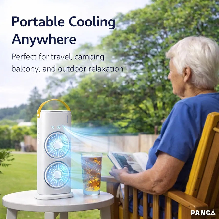 DOUBLE SPRAY FAN