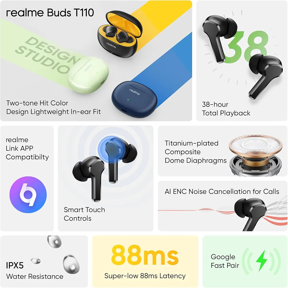 Realme but T110