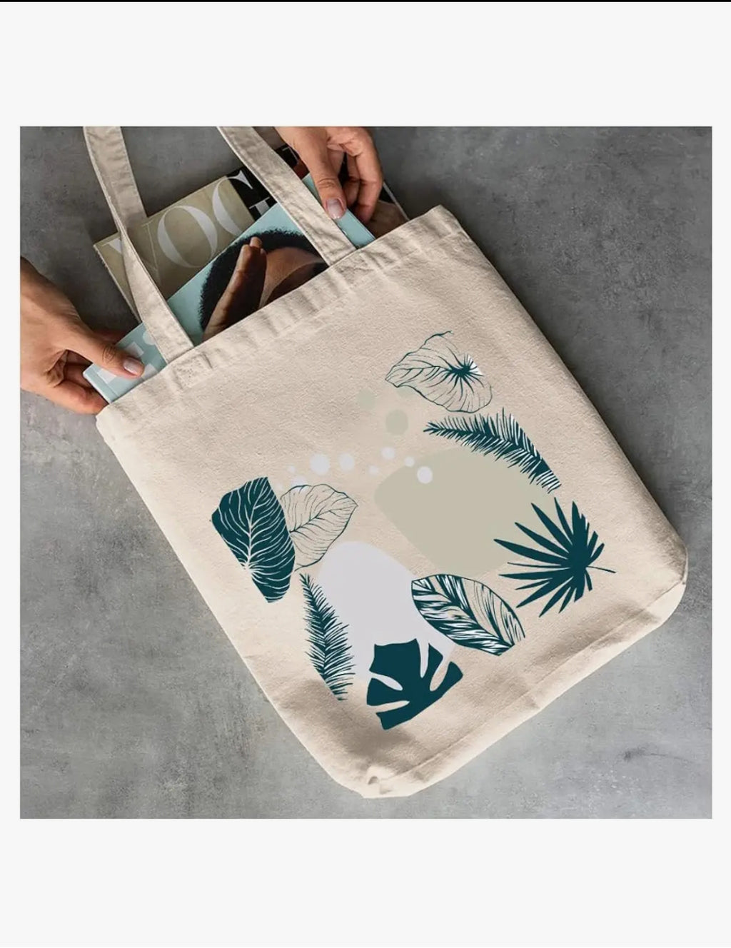 AY FASHION Canvas Tote's Bags