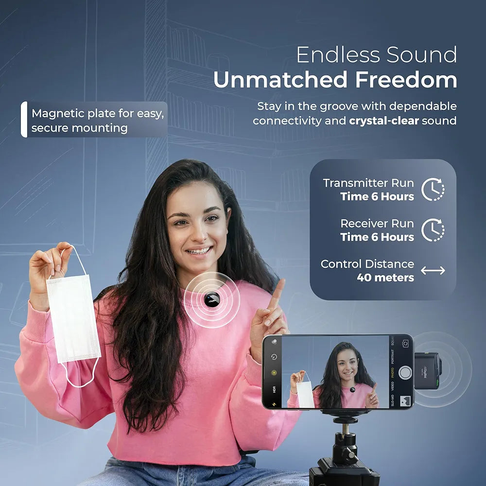 2-in-1 WIRELESS MICROPHONE