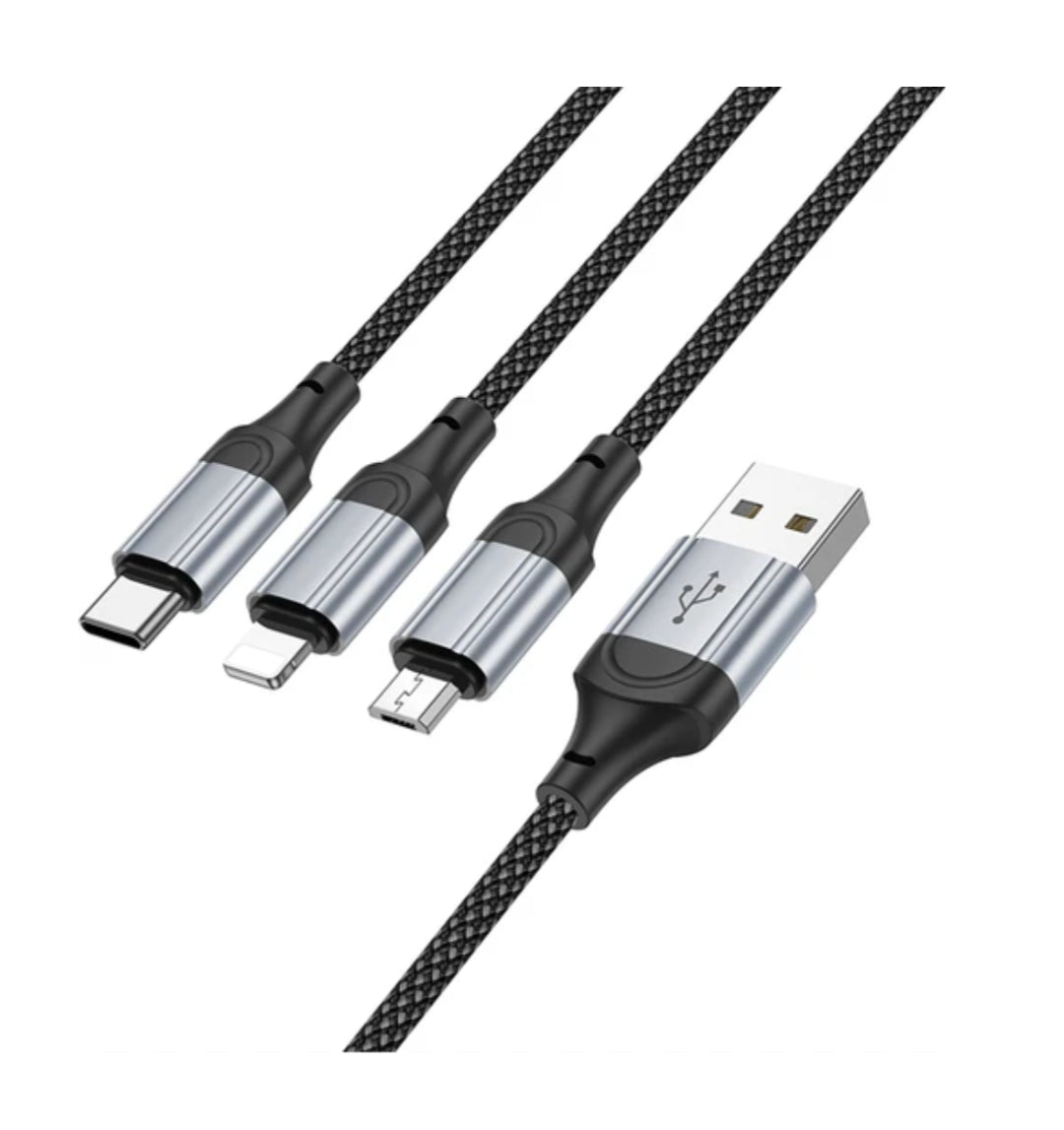 Switch ON 3in1 Data Cable