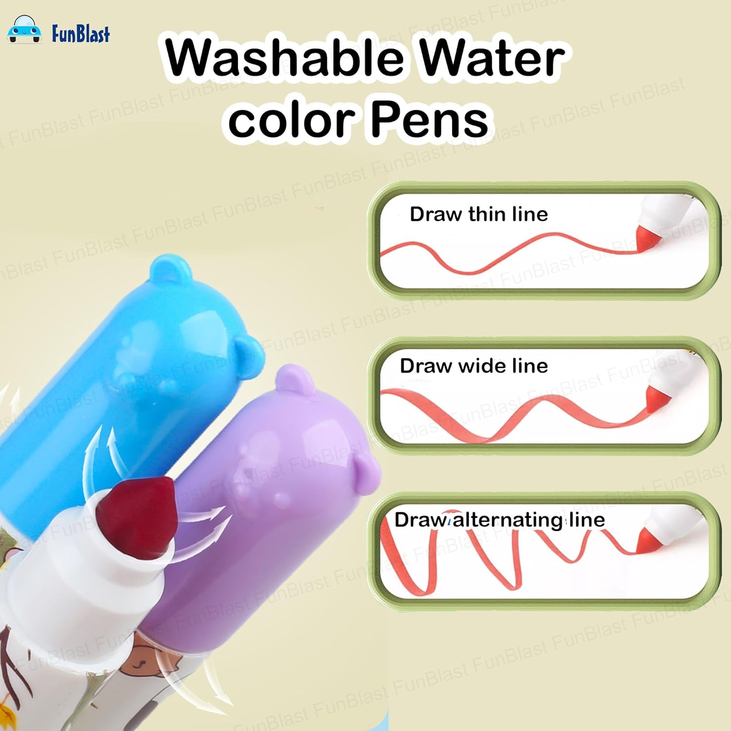 Water Colours Pens