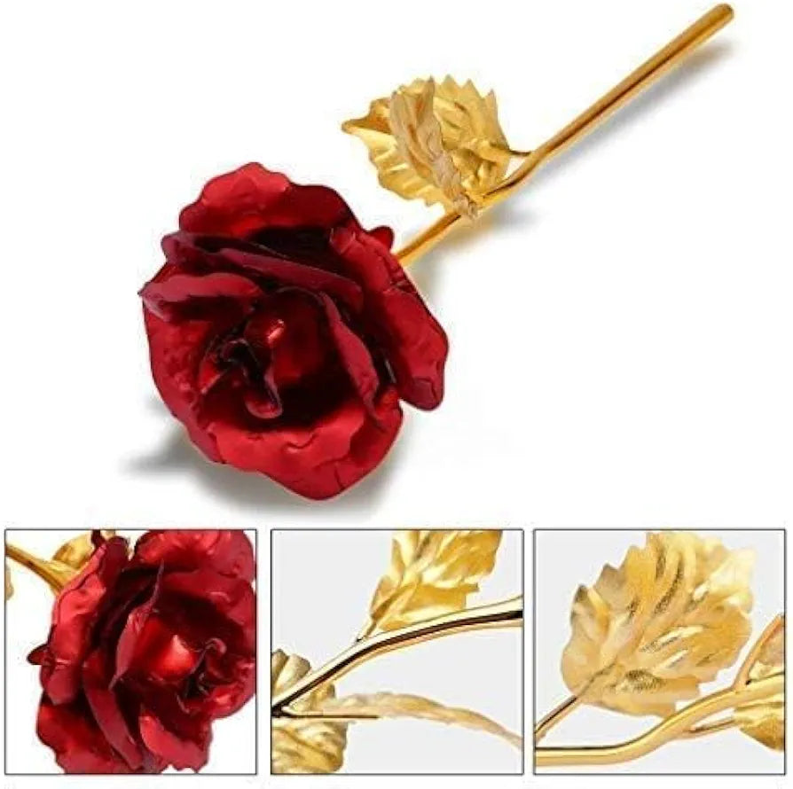 Red Golden Rose