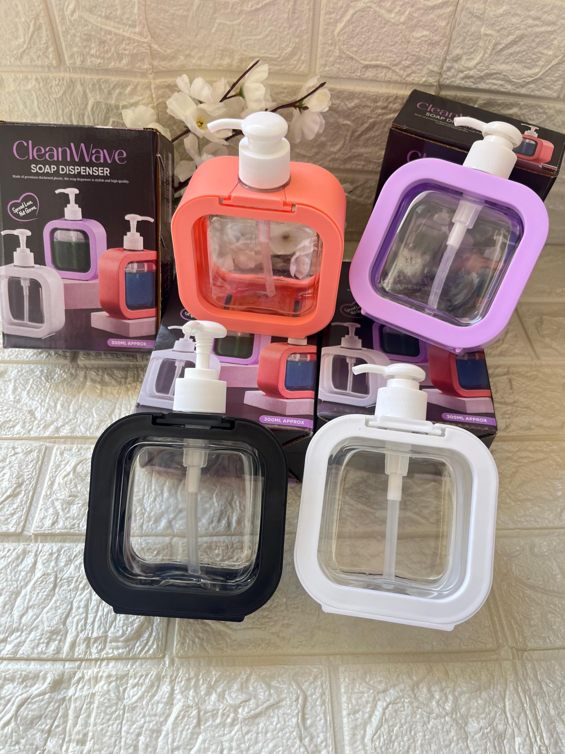 Clean Soap Dispenser