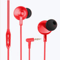 Zebronics H-Zebronics Earphone With Mic (Buds 30 Red)
