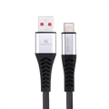 Zebronics Zeb Ut65S2 USB To Type C Multi Protocol 65W Cable (Braided Black Plus Grey)